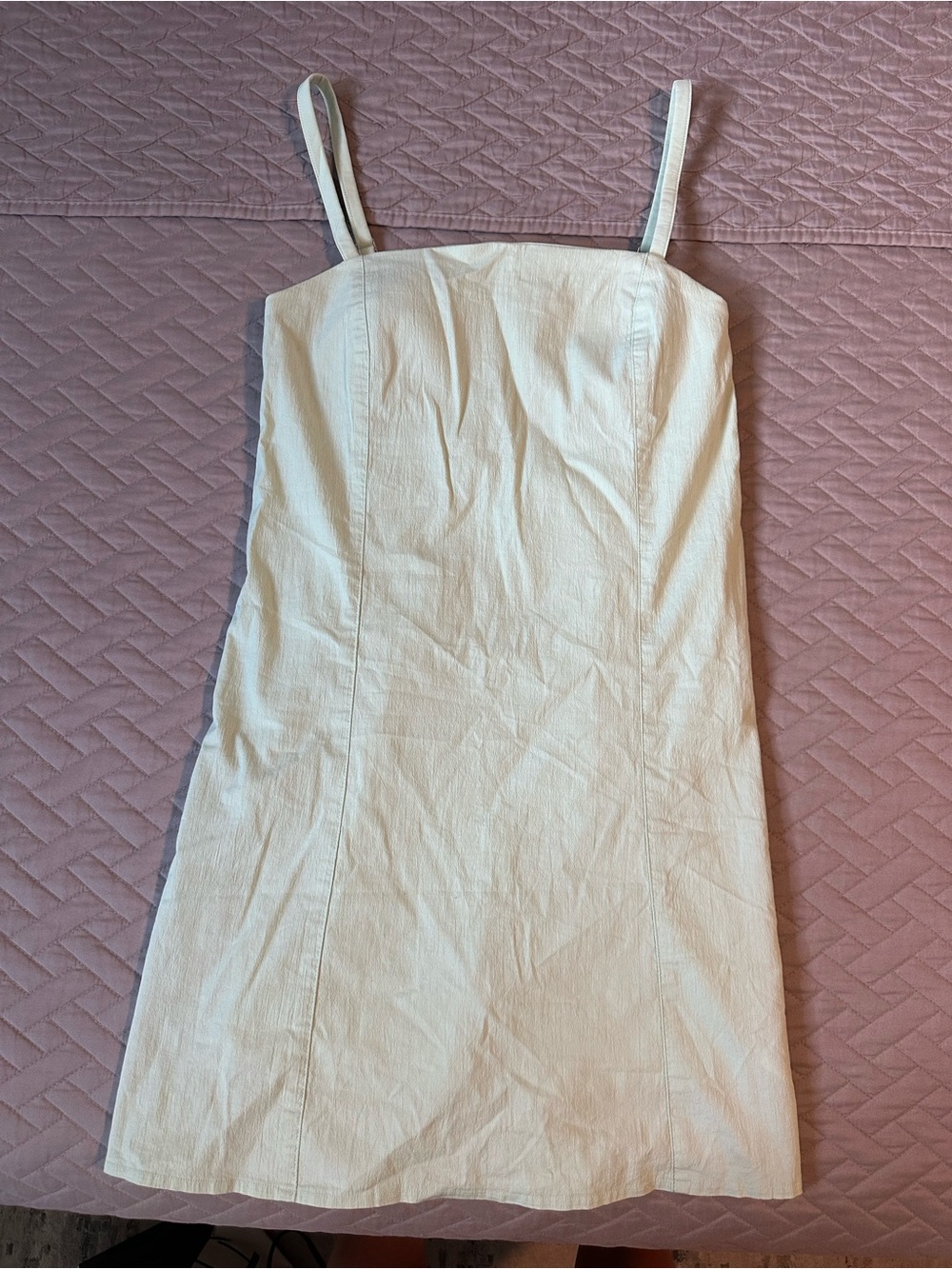 Abercrombie & Fitch Mint Spaghetti Strap Mini Dress